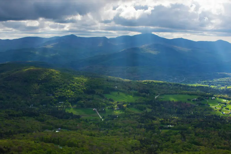 Green Mountains landscape